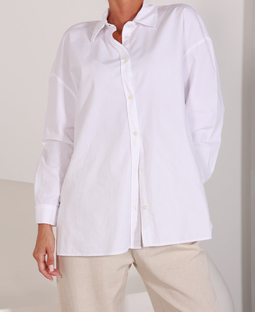 Classic White Shirt - Gamine clothes shop