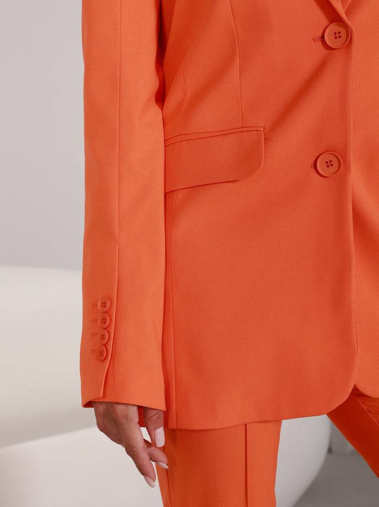 Orange Tailored-Tandem - Gamine clothes shop